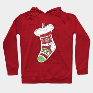 Christmas stockings - Happy Christmas and a happy new year! - Available in stickers, clothing, etc Hoodie